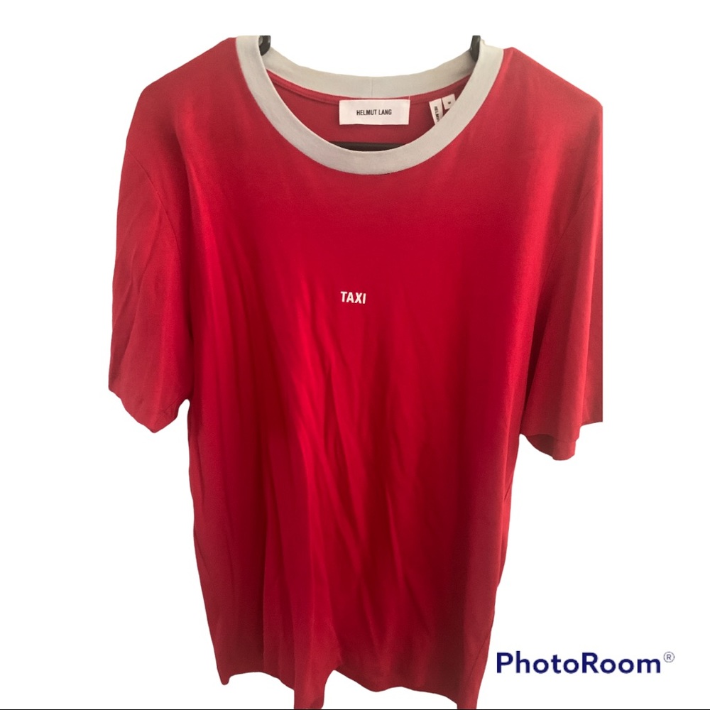 Helmut Lang limited edition taxi shirt